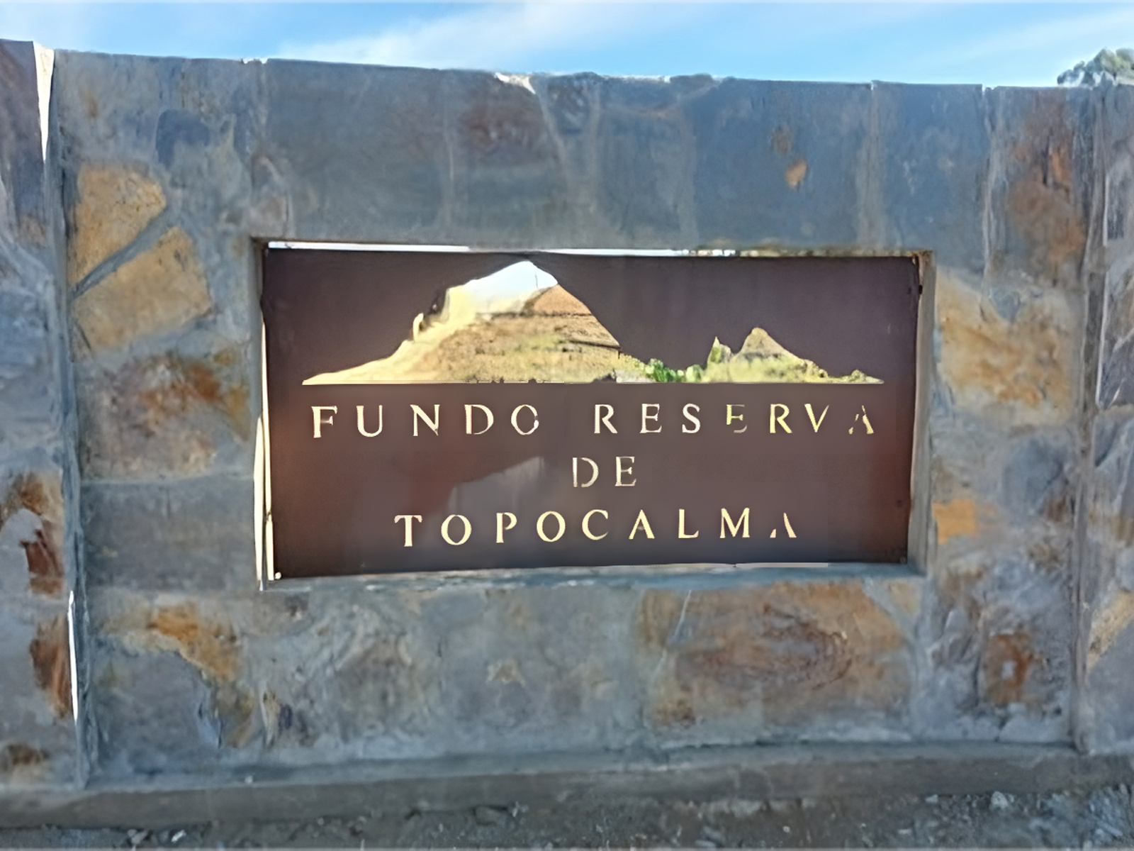 Entrada Fundo Reserva de Topocalma